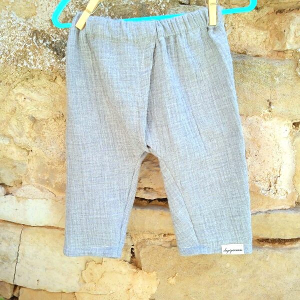 Pantalones Gris Jaspeado