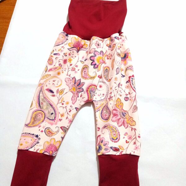Pantalones Indianas burdeos