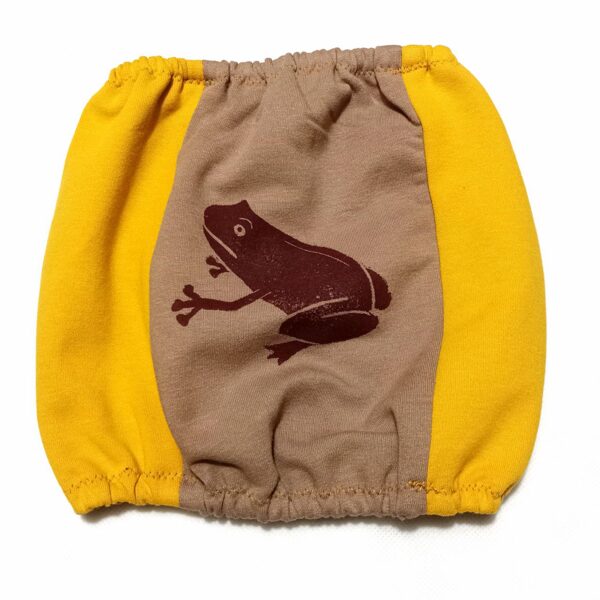Faja Mostaza y Beige con Rana